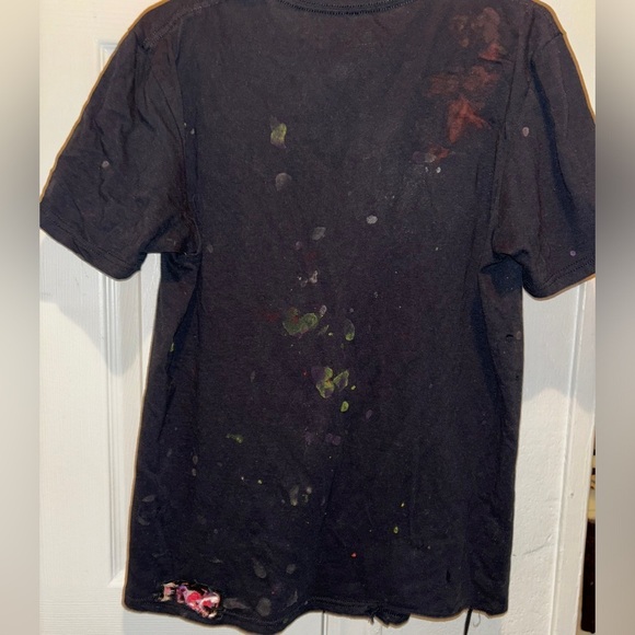 NEW!- Super rare permanent hang tag hence off white styled KISS DESTROYED T RARE - Picture 13 of 13